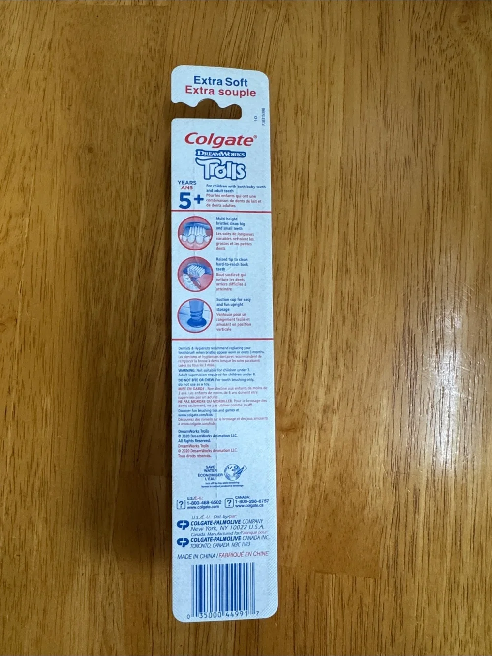 🛑 Trolls Colgate Kids Toothbrush and Happiness is Inside Book